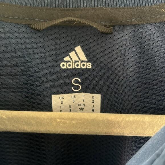 ADIDAS Men’s Triple Stripe Short Sleve Batting Jacket - Picture 4 of 8